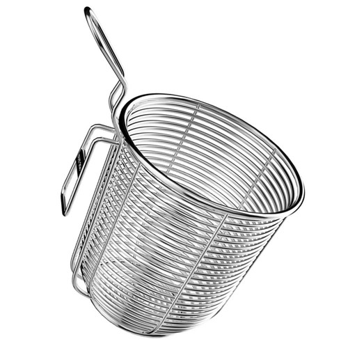 2 Pieces Stainless Steel Colander Cooking Strainer with Handle Hotel Pan Pasta - Picture 2 of 12
