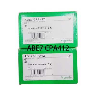 Schneide Original in stock ABE7CPA412 WIRING BLOCK FOR 4 TC INPUTS Fast Shipping