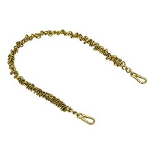Metal Purse Strap, 23 Inch Crossbody Shoulder Chain Strap, Bronze