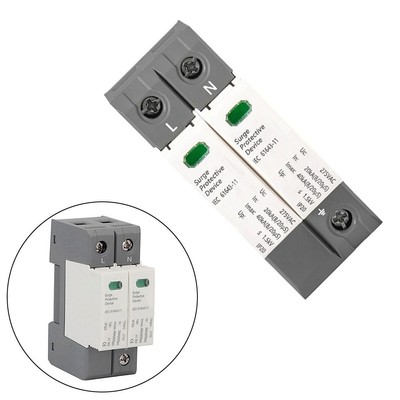 Advanced Surge Protector Arrester with High Energy Ratings Model B (2P40KA275V)