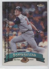1998 Topps Finest Refractor Darin Erstad #224 0j6