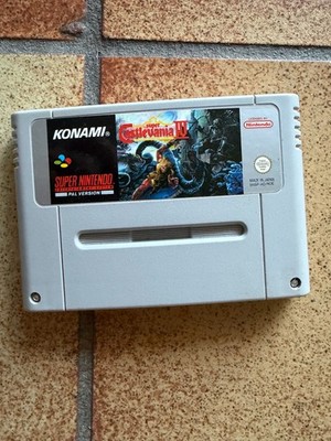 Super Castlevania IV SNES Super Nintendo PAL Modul ungetestet
