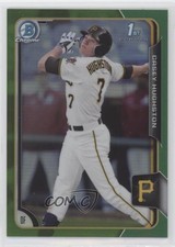 2015 Bowman Draft Chrome Green Refractor 29/99 Casey Hughston #9 8a7