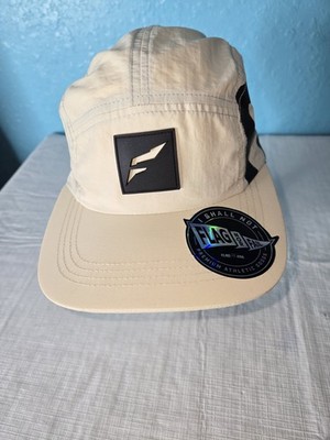 New Flag Nor Fail Cap Adjustable Tan With Black Writing