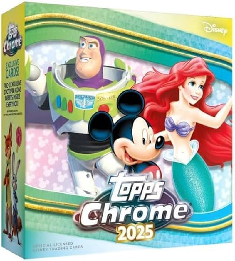 2025 Topps Chrome Disney Base + Inserts - Complete Your Set* You Pick