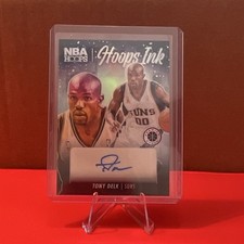 Panini 2023-24 NBA Hoops Premium Stock Hoops Ink Tony Delk Auto #HI-TNY