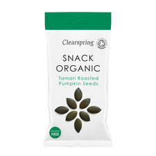 Clearspring Yaemon Tamari Roasted Pumpkin Seeds 30g Japanese Snack 197.33 per kilo