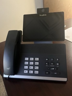 Yealink Flagship Smart Video Phone HDMI Ethernet Speakerphone Black