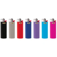 BIC Pocket Lighter 8 Pack Classic Mini Disposable Long Lasting Assorted Colors