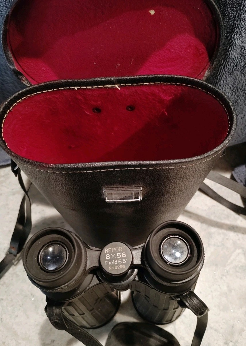 Vintage REPORT 8x56 Binoculars – Large Objective Lens | eBay