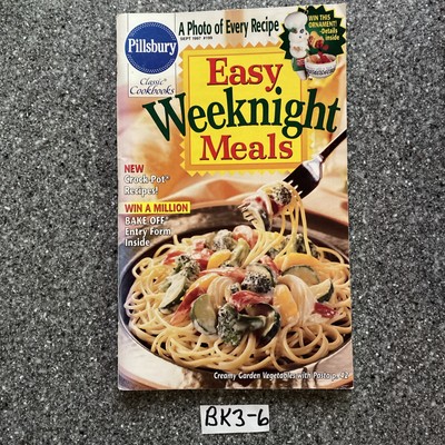 Pillsbury Easy Weeknight Meals Classic Cookbooks Sept 1997 #199