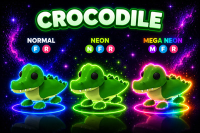 Crocodile  US Seller Adopt From Me Today 