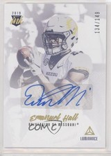 2019 Panini Luminance Rookie Ink Gold 134/149 Emanuel Hall #RI-EH Auto 0c2