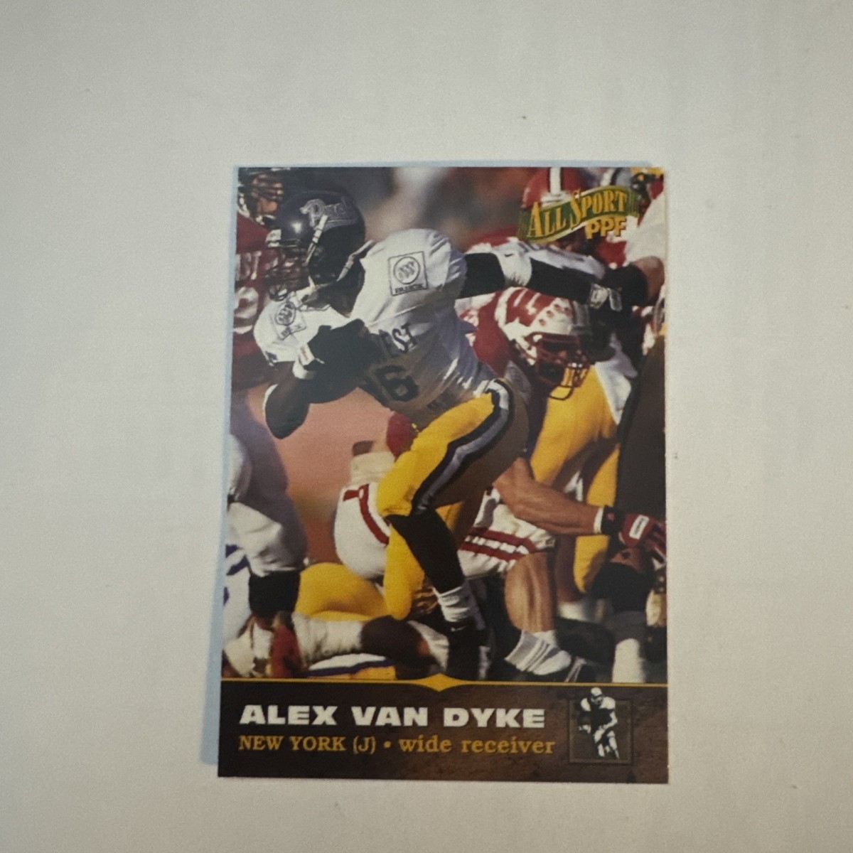 1996 Scoreboard All Sport PPF Alex Van Dyke #58 New York Jets | eBay