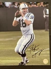 Peyton Manning Autographed signed 8x10 Photo with COA. HOF