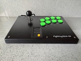 SEGA SATURN HORI FIGHTING STICK SS HSS-07 SUPER CLEAN FIGHT STICK