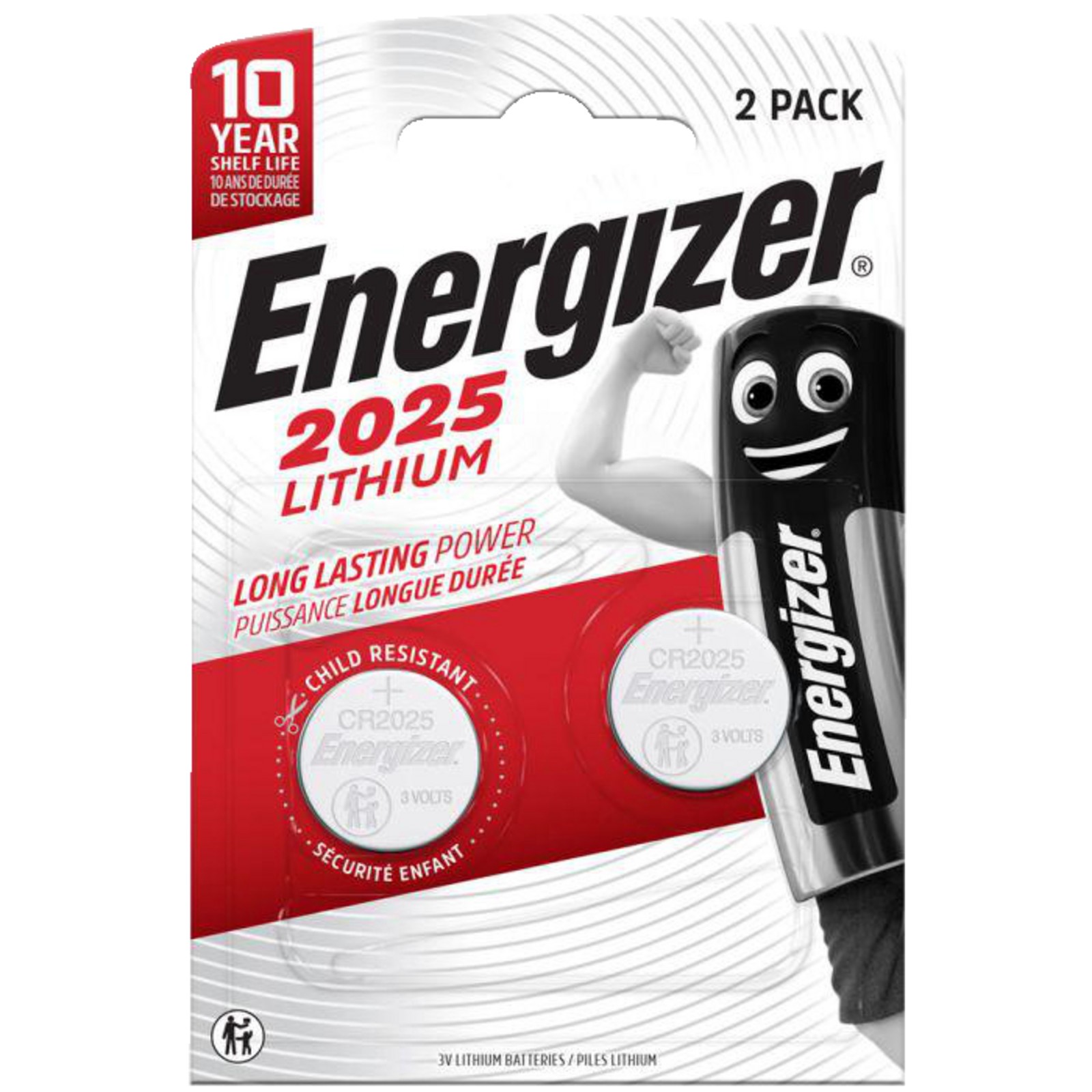 Литиевая батарея ENERGIZER BP2 CR2025