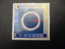 TIMBRE FRANCE / YT3261/Eclipse de soleil le 11 août 1999/ 1999