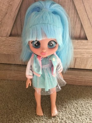 Doll by IMC Toys Cry Babies BFF Series 1  Kristal Fashion Dressed with Blue Hair