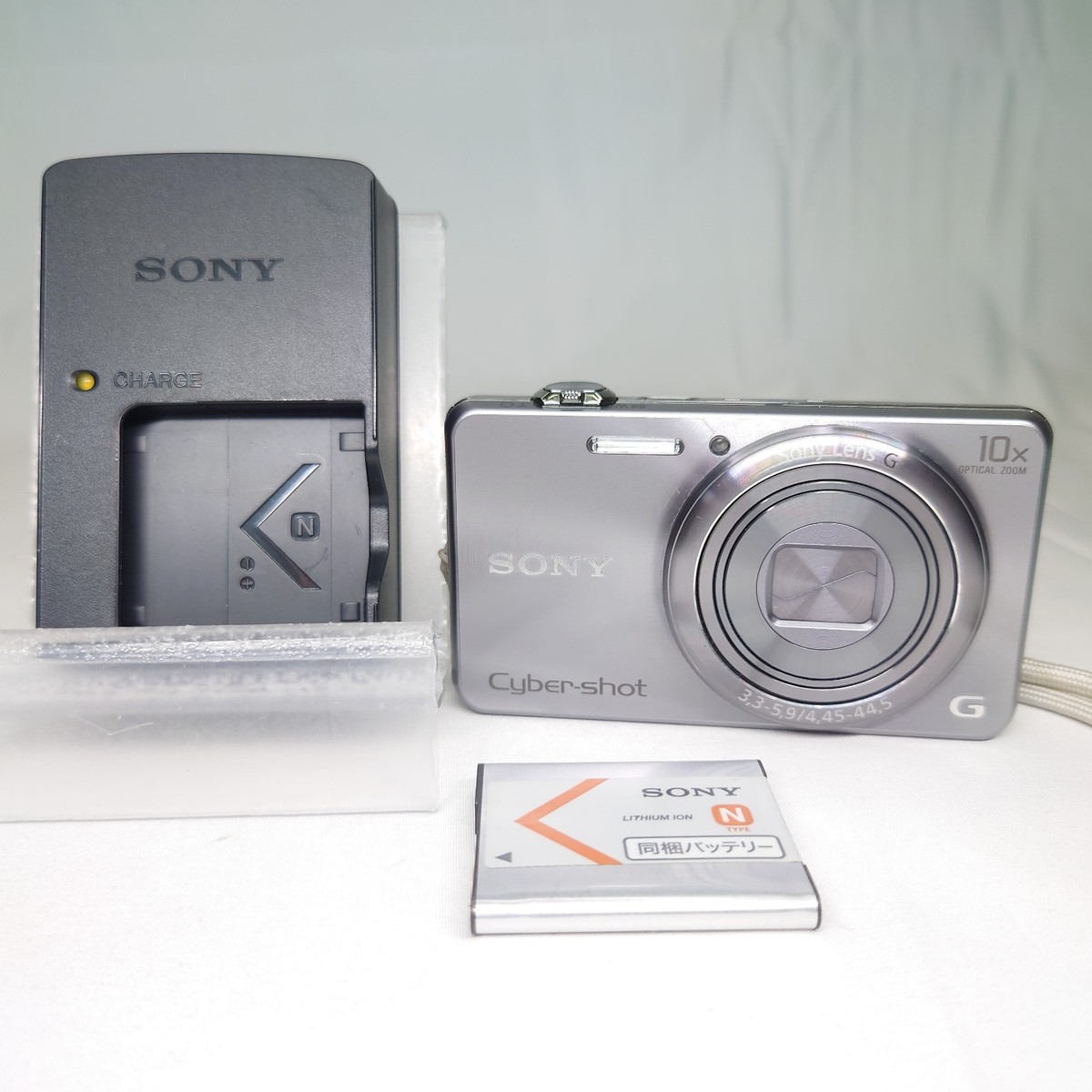 EXC+5] SONY Cyber Shot DSC-WX200 18.2MP 10x SILVER Digital Camera
