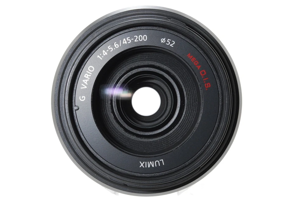 [NEAR MINT] Lumix G VARIO 45-200mm f/4-5.6 MEGA O.I.S. H-FS045200 FROM JAPAN - Image 2 of 4