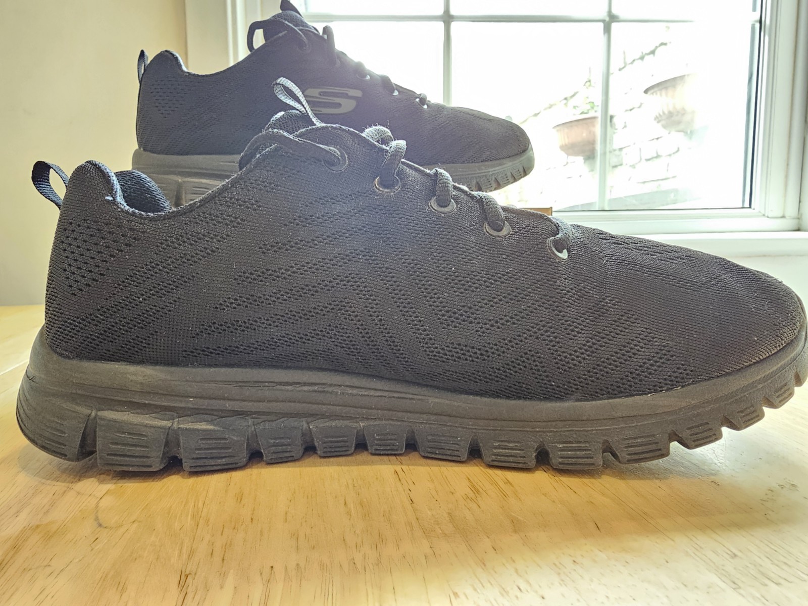 Skechers Women's Graceful Get Connected Trainers UK 8 US 11 Eur 41 Black image 9