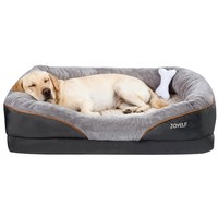 Hundebett OrthopäDisch Memory Foam Waschbar Rutschfest Groß 119X84X25Cm