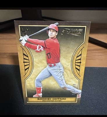 2019 Timeless Treasures Gold #12 Shohei Ohtani 113/199 ANGELS