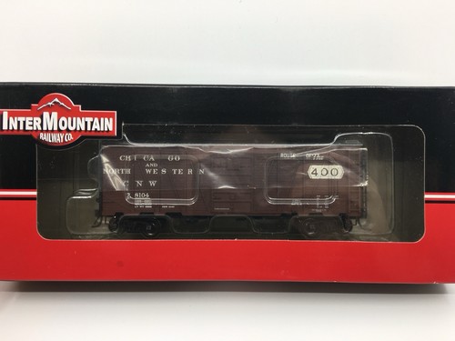Coche de carga de emergencia HO Intermountain Chicago y North Western 40’ Segunda Guerra Mundial CNW #78104 | Zustand: Used