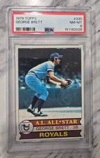 George Brett 1979 Topps #330 - PSA NM-MT 8 / 2026 NEW PSA GRADE - AI Priced