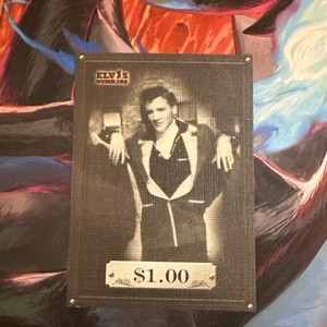 2008 PRESS PASS ELVIS BY THE NUMBERS CANVAS PARALLEL #7 NM-MT+