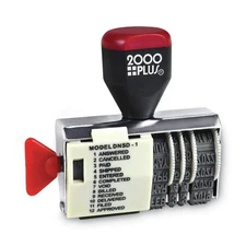 COSCO 2000PLUS 10180 1.5 x 0.13 Five-Year 12 Phrases Dial-N-Stamp New