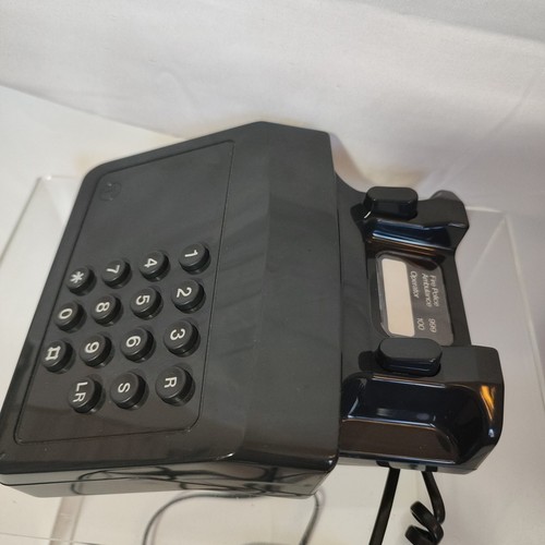 Bt Phone Home Corded Grey Working Landline Tribune 9801AR Vintage 80s Ren:1 - Zdjęcie 4 z 11