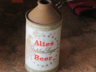 ALTES. GOLDEN LAGER. SOLID. SAN DIEGO. CONE