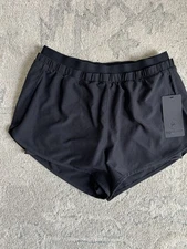 90 Degree by Reflex Short Womens M Black Lightstreme 2-in-1 Lined Workout