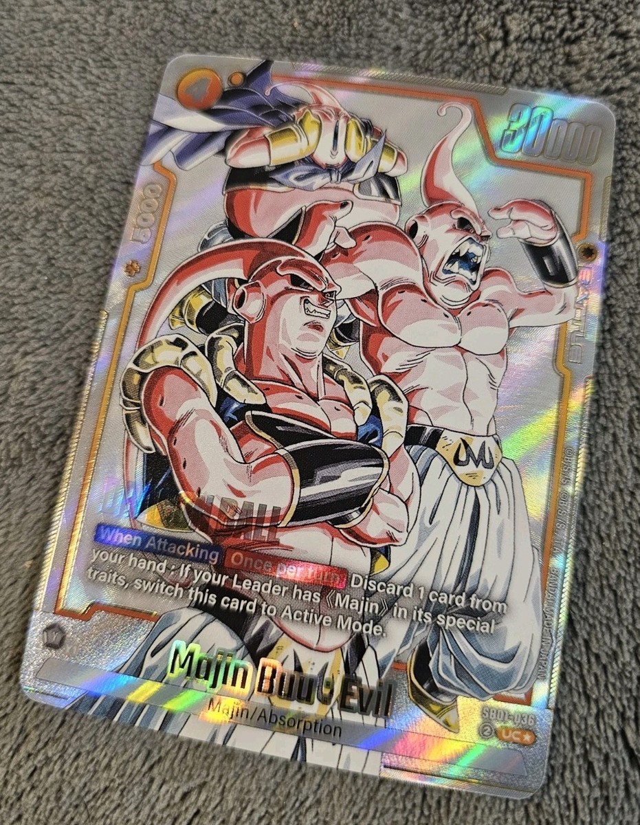 DBS:Fusion World Majin Buu: Evil (Alt Art) SB01-036 UC Manga