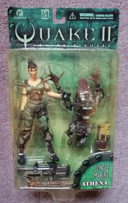 Quake II 2 Action Figur Jungle Marine Athena Original ReSaurus OVP TOPZUSTAND