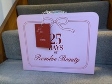 Revolve Beauty 2025 Empty Advent Calendar Pink Suitcase Craft / DIY / Gift
