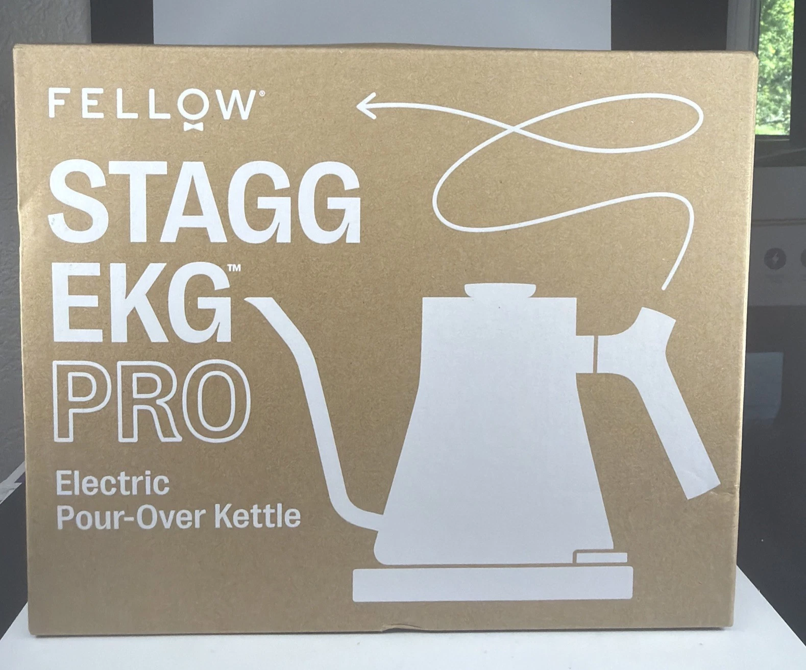 Fellow Stagg EKG Pro Electric Gooseneck Kettle - Pour-Over Coffee Tea WHITE $179