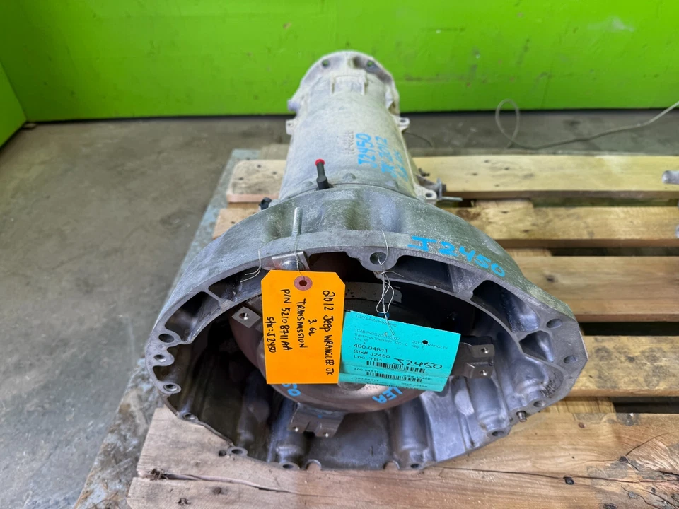 12 JEEP WRANGLER JK 3.6 AUTOMATIC TRANSMISSION 11-18 - Image 3 of 4