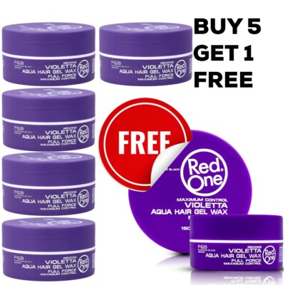 VIOLETTA REDONE AQUA HAIR WAX VALUE PACK | FULL FORCE | GRAPE & LAVADER SCENTED