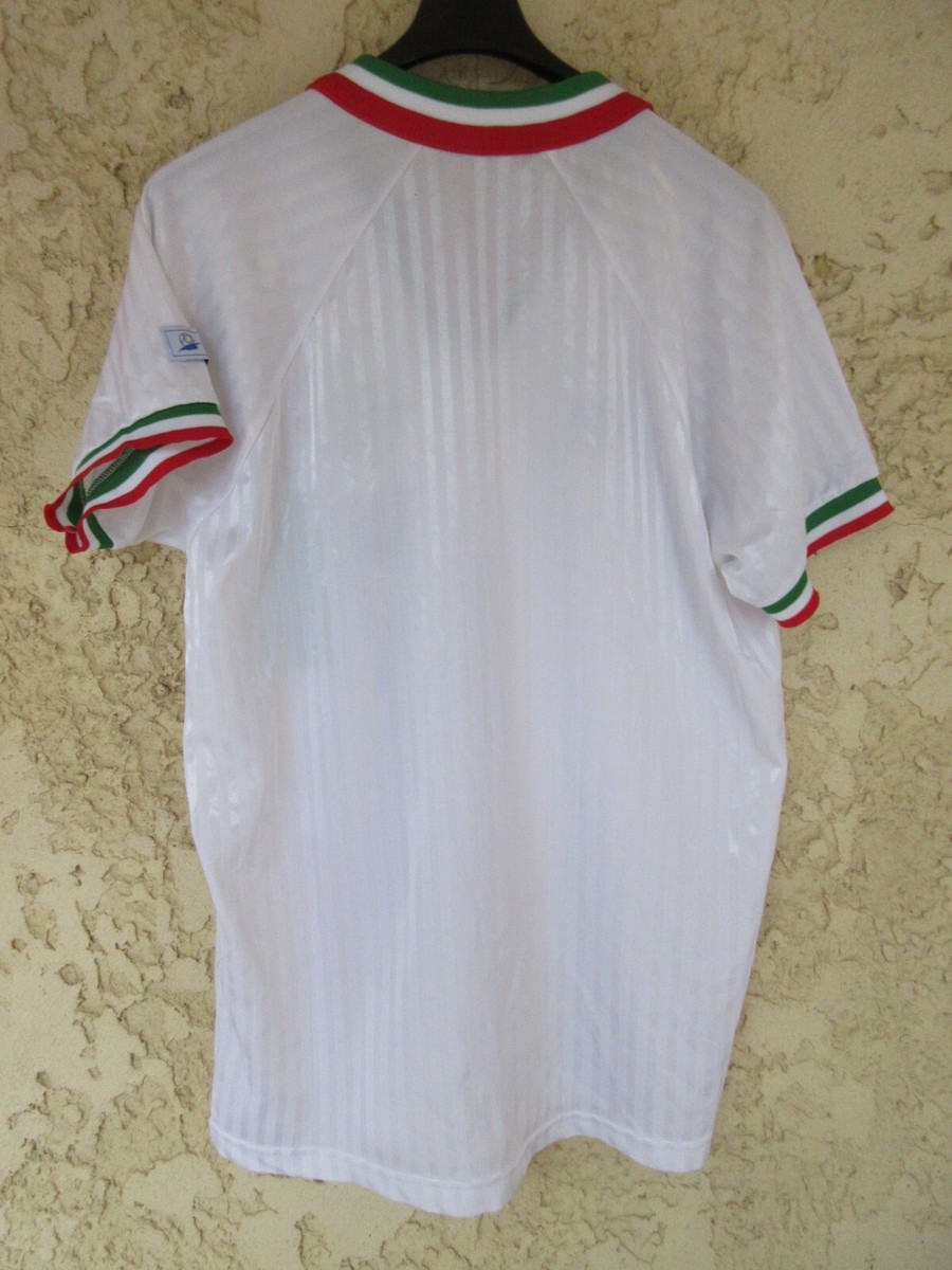Maillot Italie 98 Vintage : La Légende Blanche Taille L Pour Les Nostalgiques !