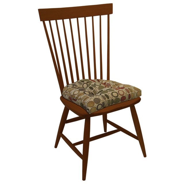 Klear Vu Gripper Non-Slip 15 x 15 Corona Tufted Universal Dining Chair