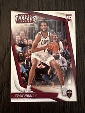 2021-22 Panini Chronicles Threads 94 EVAN MOBLEY Rookie Card Cleveland Cavaliers