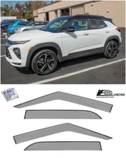 EOS Visors For 21-Up Chevrolet Trailblazer Tape-On Side Window Vent Rain Guards