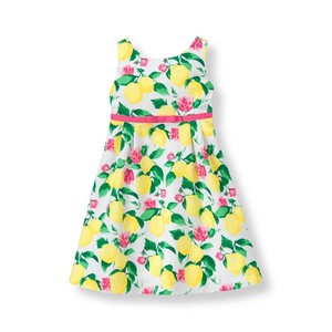 Jack Lemon Cafe Yellow Pink Dress Size 
