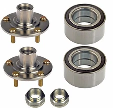 2 Front Wheel Hub Bearing Kits Fits 2016-2021 Honda Civic with 1.5L Turbo Only