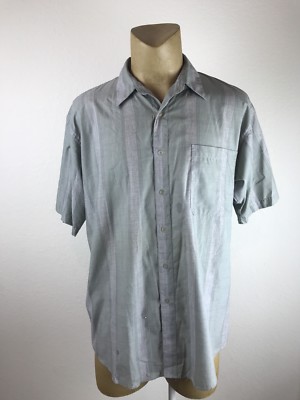 Men Untied A Break From Tradition Button Front Shirt SZ XXL 