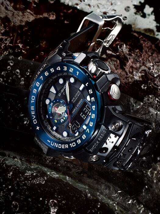 CASIO G-SHOCK GULFMASTER GWN-1000B-1BJF Triple Sensor Radio Solar