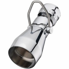 Homepointe 228620 Water-Saver Showerhead, Fixed-Mount, Chrome-Plated Brass